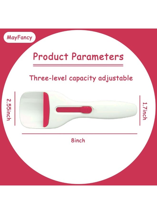 Cupcake Batter Dispenser Scoop with One-Touch Sliding Button - Professional Cake Batter Distribution Tool for Kitchen Baking - Easy Clean Pastry Batter Scoop for DIY Cupcakes & Pancakes - Image 2
